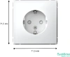 GAL000145 Systeme Electric Schneider Electric ArtGallery цвет белый