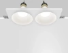 Светильник встраиваемый Maytoni Gyps Modern DL129-GU10-02-W