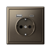 GAL000632 Systeme Electric Schneider Electric ArtGallery цвет мокко