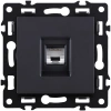 Розетка Ethernet RJ45 Cat.6, черный Kollinger Asthetik AS-017BK