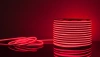 Светодиодный гибкий неон 220 В 9.6 Вт/м 120 Led/м 2835 IP67, односторонний красный, 50 м Elektrostandard Гибкий неон 220V 9,6W 120Led 2835 IP67 односторонний красный, 50м