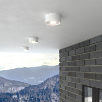 Уличный потолочный светильник Light LED 2135 IP65 Elektrostandard 35141/H белый