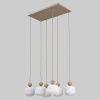 Подвесной светильник со стеклянными плафонами TK Lighting 11052 Ballo