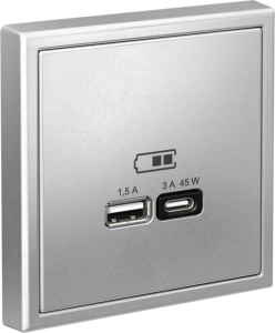 GAL000329 Systeme Electric Schneider Electric ArtGallery цвет алюминий