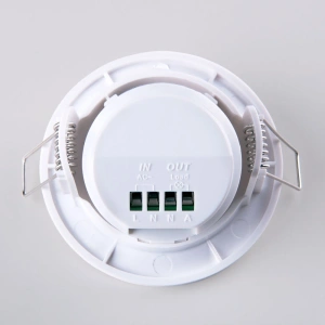Инфракрасный датчик движения 8м 1200W 360° IP20 Elektrostandard SNS-M-12 белый