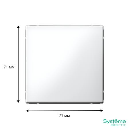 GAL000111 Systeme Electric Schneider Electric ArtGallery цвет белый