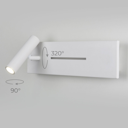 Светильник настенный светодиодный Tuo LED Elektrostandard MRL LED 1117 белый