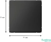 GAL001411 Systeme Electric Schneider Electric ArtGallery цвет базальт