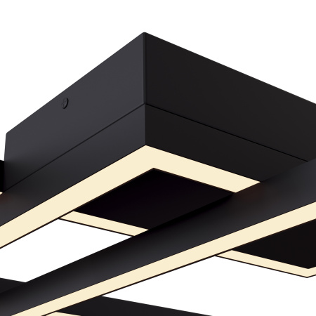 Люстра потолочная светодиодная Maytoni Line MOD016CL-L80BK
