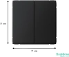 GAL001065 Systeme Electric Schneider Electric ArtGallery цвет карбон