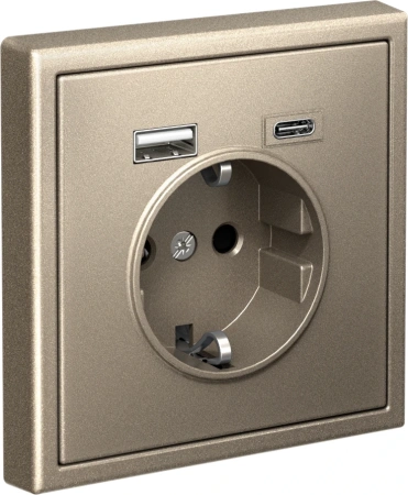 GAL000532 Systeme Electric Schneider Electric ArtGallery цвет шампань