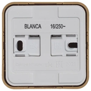 BLNRA011115 Systeme Electric Schneider Blanca накладной монтаж цвет ясень