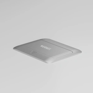 Выдвижной блок на 4 модуля Werkel серебряный W8074065