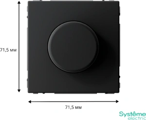 GAL001023 Systeme Electric Schneider Electric ArtGallery цвет карбон