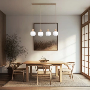 Подвесной светильник со стеклянными плафонами TK Lighting 11051 Ballo