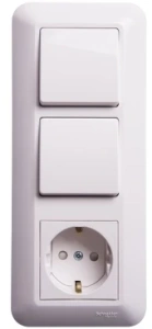 BK2VR-008V-BI Systeme Electric Schneider Blanca цвет белый