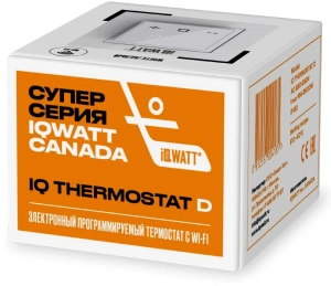 Терморегулятор IQ THERMOSTAT D white WI-FI (CN1970)