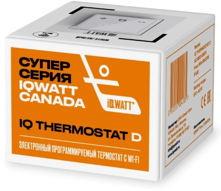 Терморегулятор IQ THERMOSTAT D white WI-FI (CN1970)