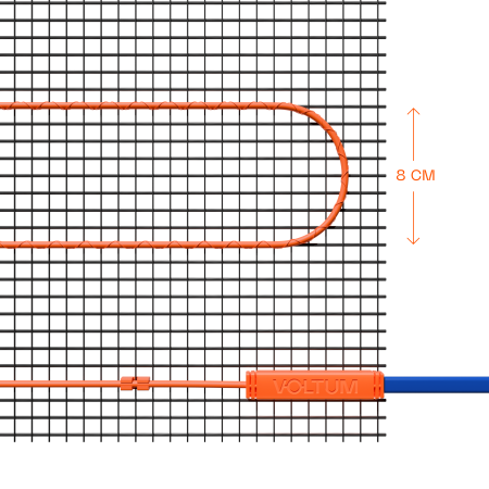 Нагревательный мат Voltum Т200 (VLT01-200-5.0)