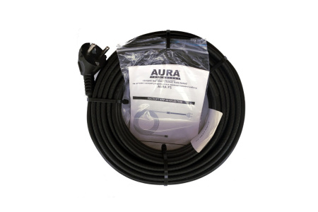Саморегулируемый греющий кабель для обогрева желобов и водостоков AURA FS 30 Вт/м - 4 м.