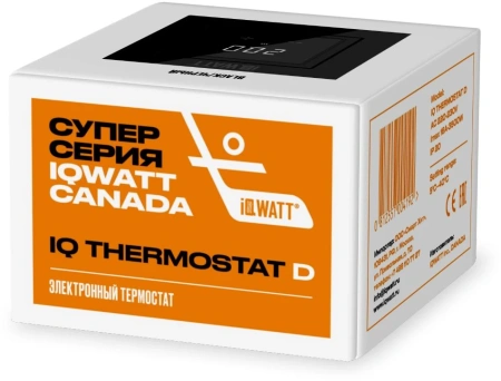 Терморегулятор IQ THERMOSTAT D black (CN1975)
