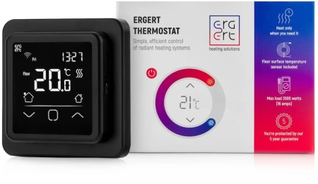 Терморегулятор Ergert FLOOR CONTROL 360 WI-FI black (ETR360W9005)