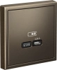 GAL000627 Systeme Electric Schneider Electric ArtGallery цвет мокко