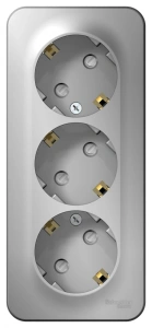 BLNRA011313 Systeme Electric Schneider Blanca накладной монтаж цвет алюминий