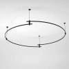 Esthetic Magnetic Шинопровод Round черный Ø1800 Elektrostandard 85218/00