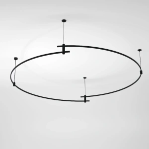 Esthetic Magnetic Шинопровод Round черный Ø1800 Elektrostandard 85218/00