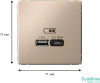 GAL001229 Systeme Electric Schneider Electric ArtGallery цвет песочный