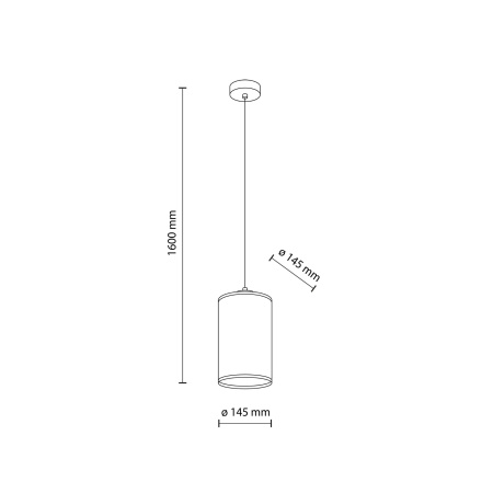 Светильник подвесной Juta TK Lighting 11085 JUTA