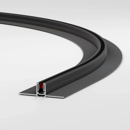 Mini Magnetic Шинопровод под ГКЛ 12,5мм черный Ø900 Elektrostandard 85220/00