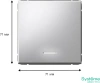 GAL000313 Systeme Electric Schneider Electric ArtGallery цвет алюминий