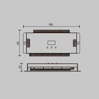 Контроллер 32 канала по 5-24Вт Maytoni SPI 711006