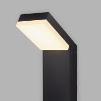Ландшафтный уличный светильник Sensor 3000K Чёрный IP54 Elektrostandard 1542 TECHNO LED черный