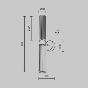 Бра Maytoni Antic MOD302WL-02W1