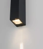 Уличный настенный светильник Blaze LED 3000K черный IP65 Elektrostandard 35136/W черный