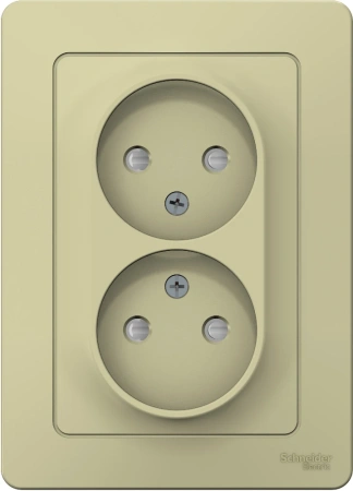 BLNRS000127 Systeme Electric Schneider Blanca цвет бежевый