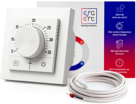 Терморегулятор Ergert FLOOR CONTROL 130 white (CN2759)