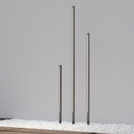 Уличный грунтовый светодиодный светильник Maytoni Pole O440FL-L12GF3K