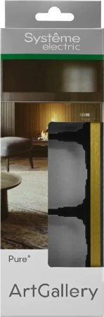 GAL312403 Systeme Electric Рамки Systeme Electric ArtGallery Pure