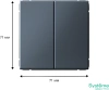 GAL000765 Systeme Electric Schneider Electric ArtGallery цвет грифель