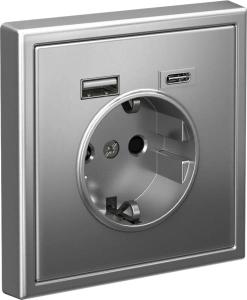 GAL000932 Systeme Electric Schneider Electric ArtGallery цвет сталь
