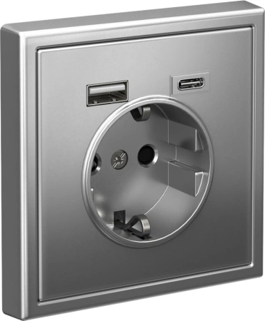 GAL000932 Systeme Electric Schneider Electric ArtGallery цвет сталь