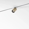 Mini Magnetic Трековый светильник 5W 3000K латунь/черный Elektrostandard 85202/01