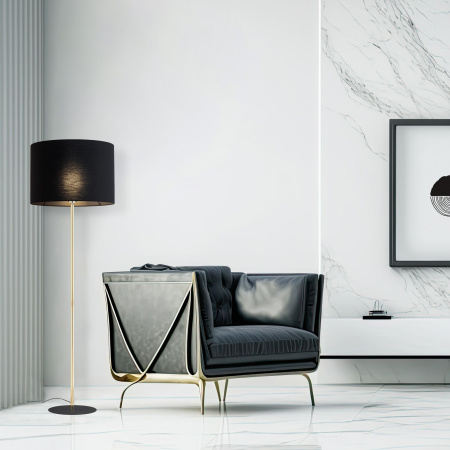 Напольный светильник с тканевым абажуром TK Lighting 16029 Umberto