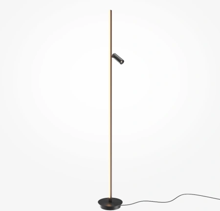 Торшер светодиодный Maytoni Thin MOD395FL-L28B3K