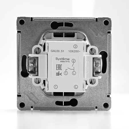 GAL001451 Systeme Electric Schneider Electric ArtGallery цвет базальт