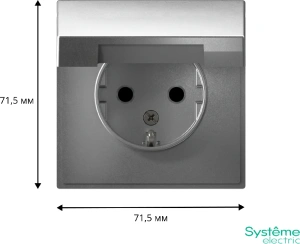 GAL000346 Systeme Electric Schneider Electric ArtGallery цвет алюминий